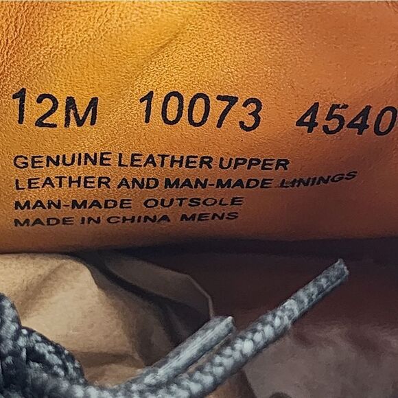 Timberland Premium 6 Inch Black Leather Boots - Picture 8 of 8